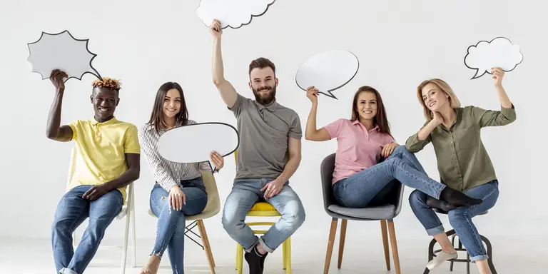 low-angle-friends-chairs-with-chat-bubbles (1)